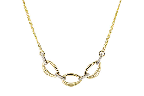 M329-65104: NECKLACE .25 TW (18")