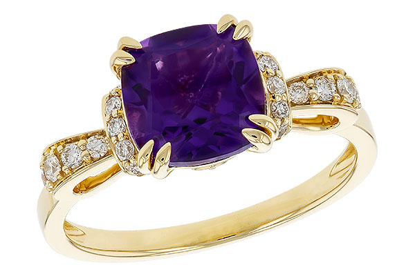 M329-67886: LDS RG 1.83 AMETHYST 2.05 TGW (8MM AMY)