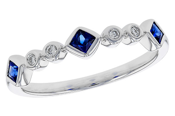 M329-68731: LDS WED RG .25 SAPPHIRE .30 TGW