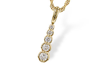 M329-69668: NECKLACE .25 TW