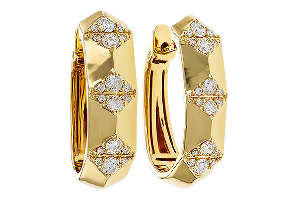 M329-70586: EARRINGS .50 TW
