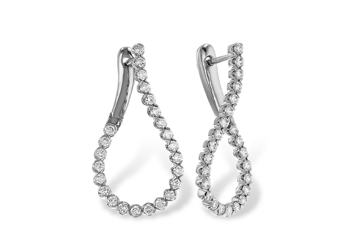 M329-70595: EARRINGS 1.00 TW