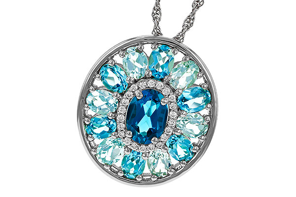 M329-70613: NECK 3.02 TW BLUE TOPAZ 3.10 TGW (7x5MM LBT CTR)