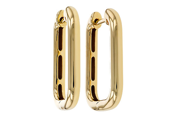 M329-70631: GOLD EARRINGS (23MM)