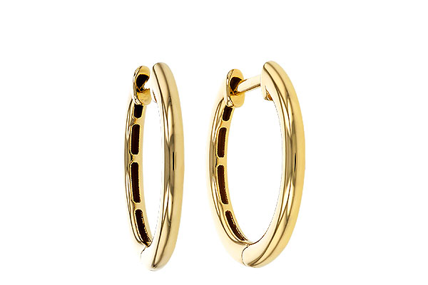 M329-71468: GOLD EARRINGS (16MM)