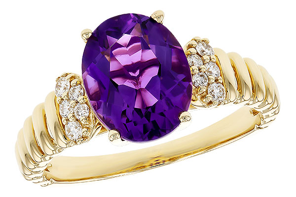 M330-55113: LDS RG 2.12 AMETHYST 2.26 TGW (10x8MM AMY)