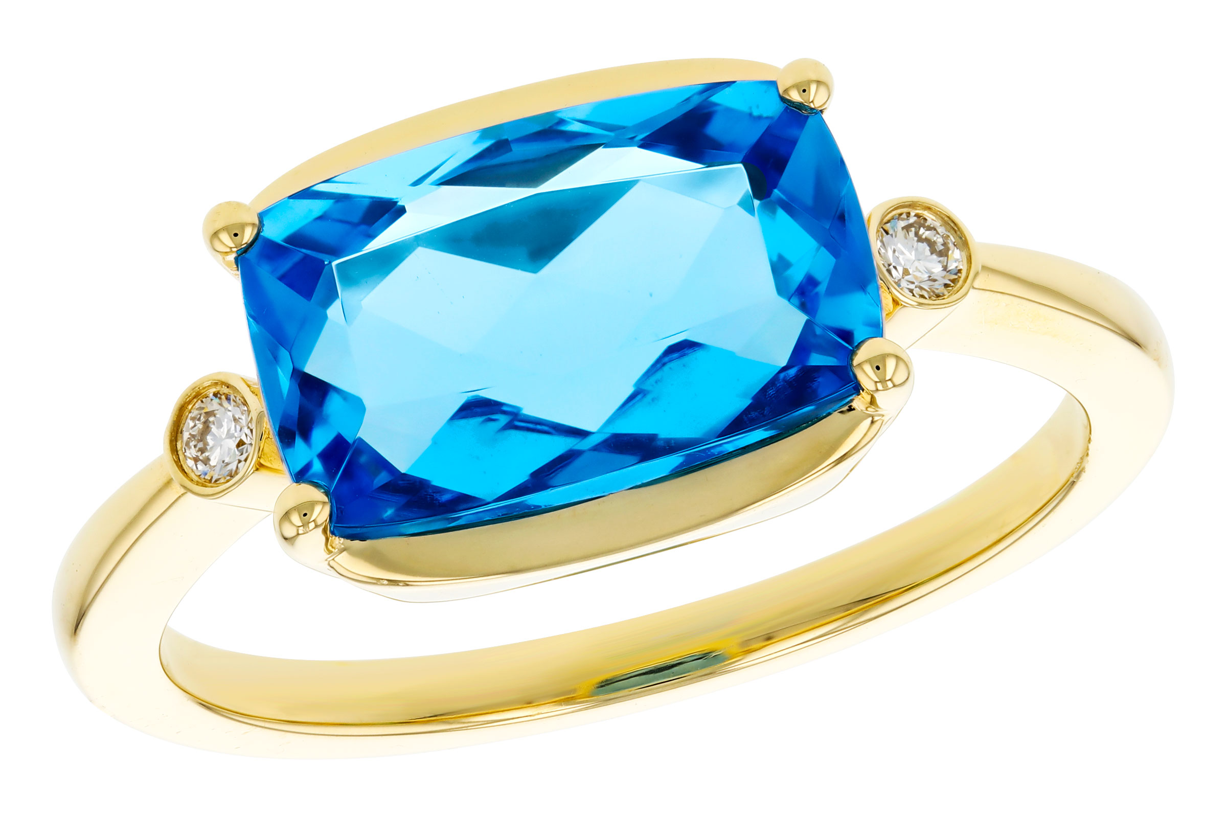 M330-56922: LDS RG 2.88 BLUE TOPAZ 2.92 TGW (11x7MM BT)